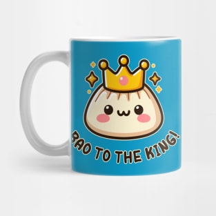 Bao to the King Funny Kawaii Dumplings Pun Lover Mug